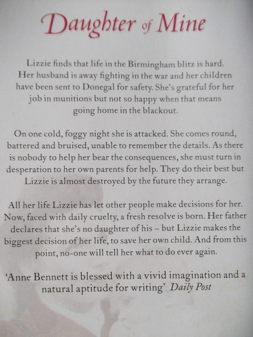 Anne Bennett / Daughter of Mine Anne Bennett / Daughter of Mine