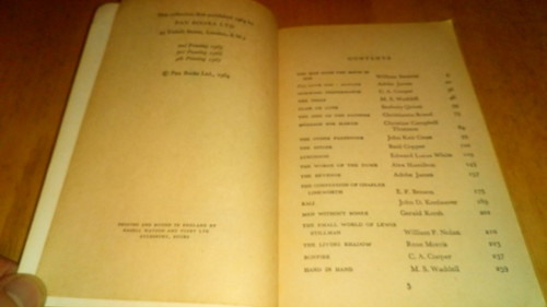 Herbert Van Thal ( Editor)  - The Fifth Pan Book of Horror Stories - PB ( Reprint 1969)  - Vintage Pan