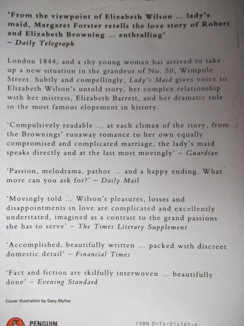 Margaret Forster / Lady's Maid