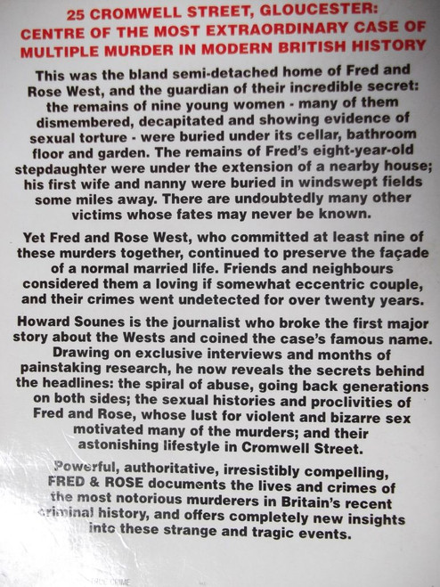 Howard Sounes / Fred & Rose - The Full Story of Fred and Rose West