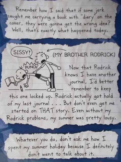 Jeff Kinney / Diary of a Wimpy Kid : Roderick Rules ( Wimpy kid, Book 2 )