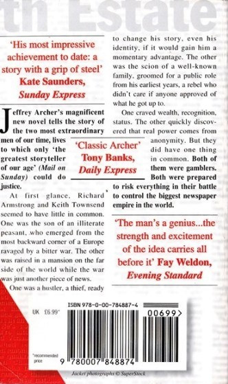 Jeffrey Archer / The Fourth Estate