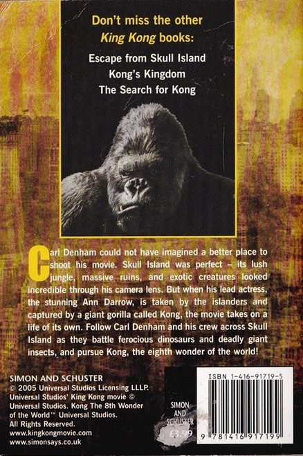 King Kong: the Novel
