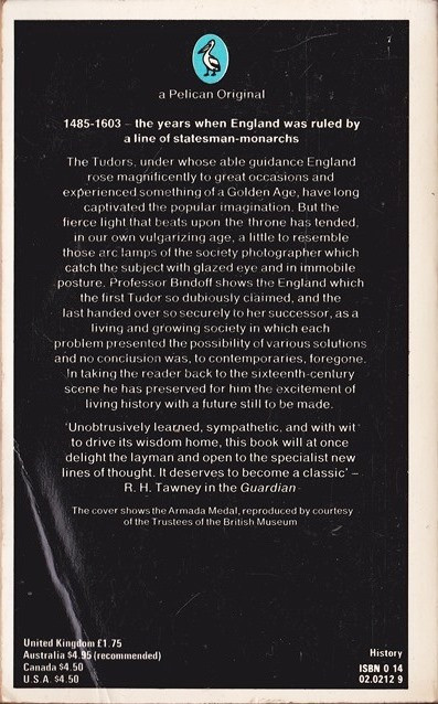 S.T. Bindoff / Tudor England
