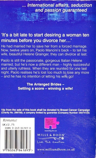 Mills & Boon / Modern / The Mancini Marriage Bargain