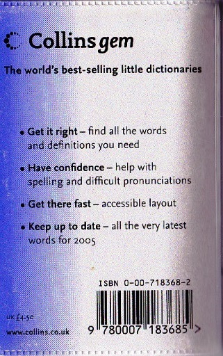 Collins Gem: English Dictionary