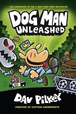 Dav Pilkey / Dog Man Unleashed (Large Paperback) ( Dog Man Series - Book 2 )