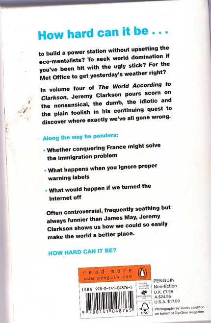 Jeremy Clarkson / How Hard Can It Be?