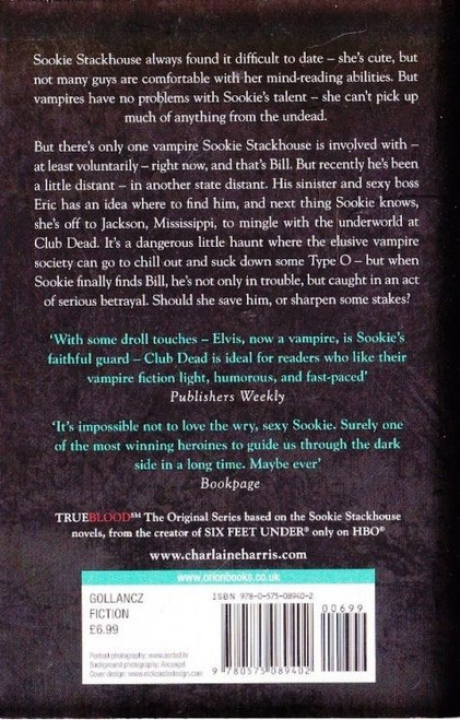 Charlaine Harris / Club Dead ( Sookie Stackhouse Series - Book 3 )