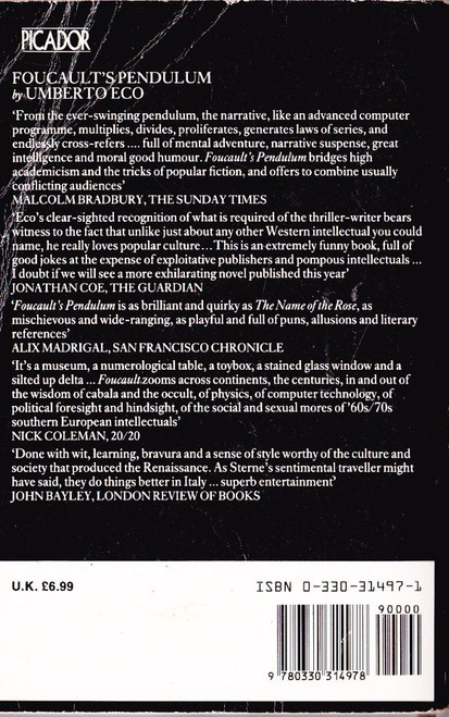Umberto Eco / Foucault's Pendulum