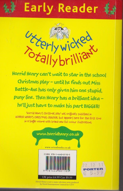 Francesca Simon / Horrid Henry Christmas Play