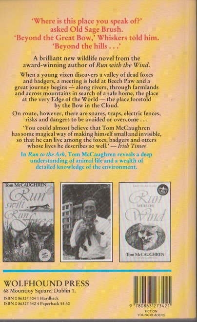 Tom Mccaughren / Run to the Ark ( Fox Series - Book 4 )