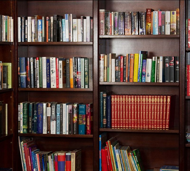 ''Books do furnish a Room....''  ''Books do furnish a Room....''