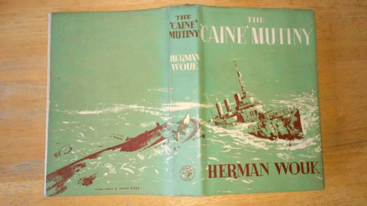 Wouk Herman The Caine Mutiny Vintage Hb Ww2 Naval Classic