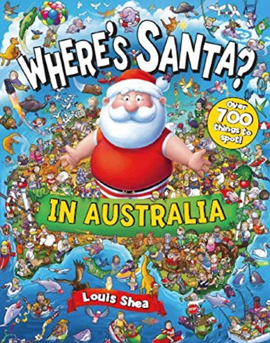 Where's Santa? In Austrailia (Children's Coffee Table book ...