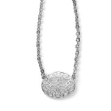 Silver Tapestry Necklace