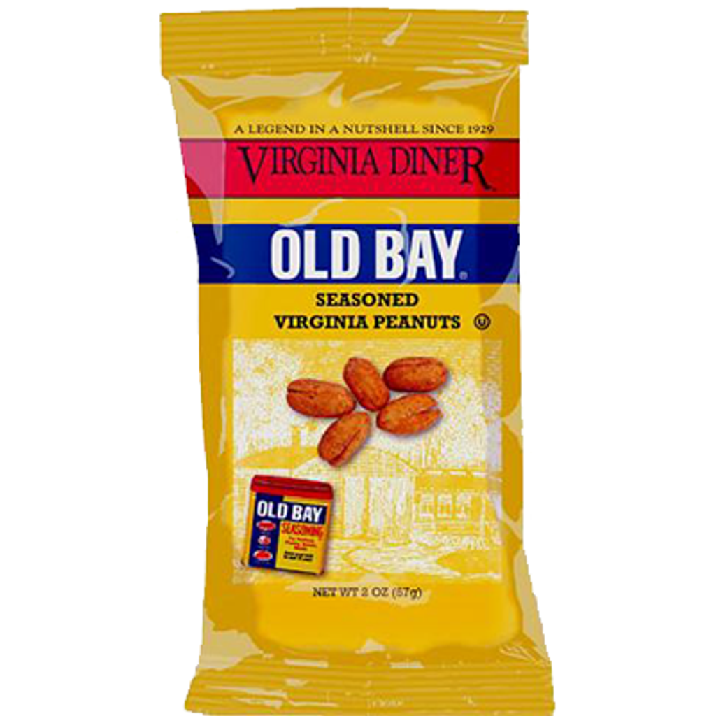 Virginia Diner Old Bay Peanuts 2oz Bag