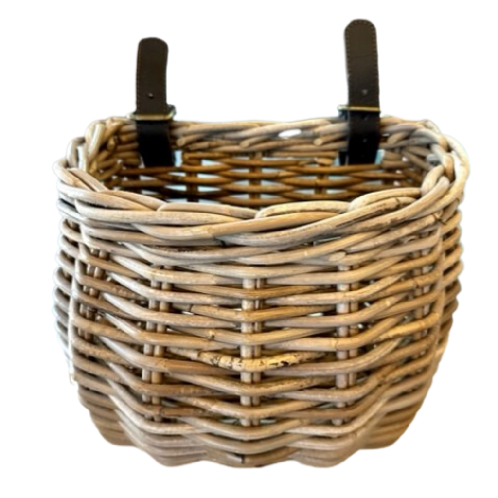 Nantucket Bicycle Basket with adjustable strapes