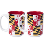 It's true that Marylanders love having their flag on everything they own, and coffee mugs are no exception. Coffees and teas are just going to taste better when you drink them from this bright and Maryland-proud mug! 
2 Mug Set, Holds 11oz each