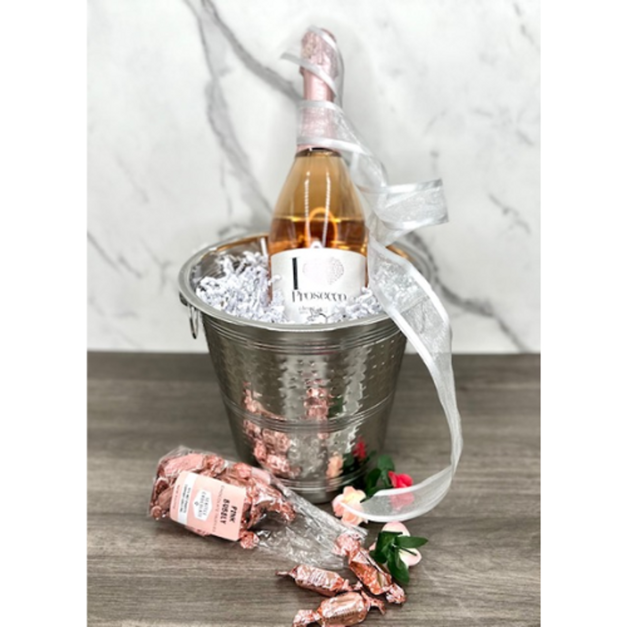 The Complete Pink Rose & Wine Gift Set