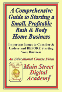 Bath & Body Business, Home Business, Small Business, Book Bath & Body Business, Home Business, Small Business, Book