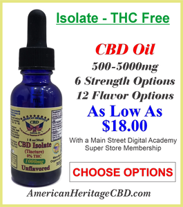 CBD, Isolate Tinctures/Oils CBD, Isolate Tinctures/Oils