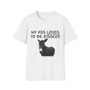 Funny Donkey T-Shirt, Humorous Animal Tee, Gifts for Animal Lovers, Casual Wear for Parties, Unique Gift Idea, Unisex Softstyle T-Shirt Funny Donkey T-Shirt, Humorous Animal Tee, Gifts for Animal Lovers, Casual Wear for Parties, Unique Gift Idea, Unisex Softstyle T-Shirt