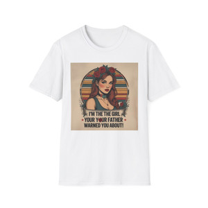 Sassy Retro T-Shirt for Confident Women, Vintage Style Tee, Gift for Her, Casual Wear, Statement Shirt Sassy Retro T-Shirt for Confident Women, Vintage Style Tee, Gift for Her, Casual Wear, Statement Shirt