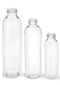 Bottle, Clear, Cosmo/Bullet, 1, 2, 4, 8 oz Bottle, Clear, Cosmo/Bullet, 1, 2, 4, 8 oz