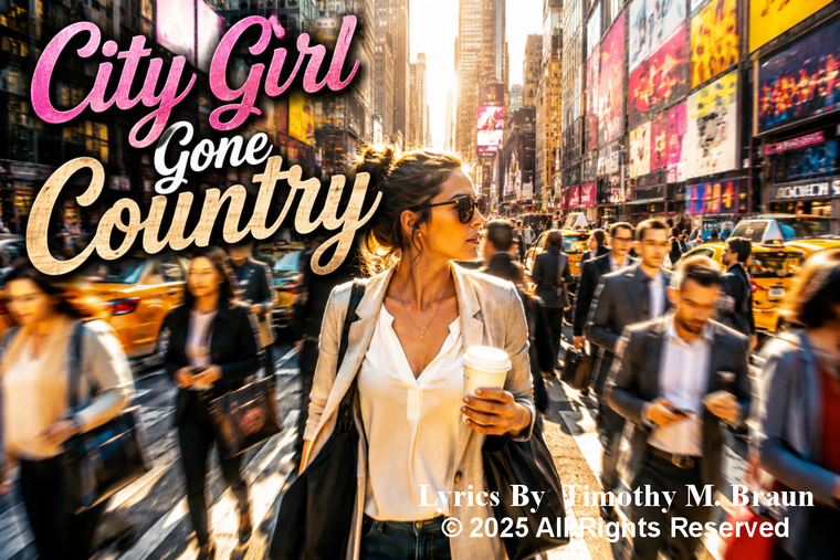 City Girl Gone Country - Country/Western  Song