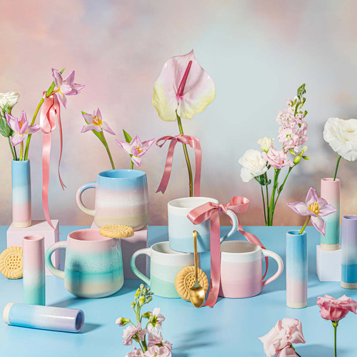 Pastel Ombre Mug Pink/Green