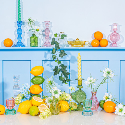 Dainty Vase with Gold Rim Assorted