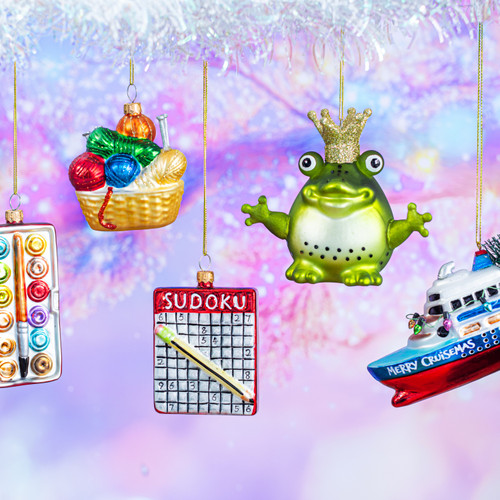 "Merry Cruisemas" Cruise Ship Shaped Bauble