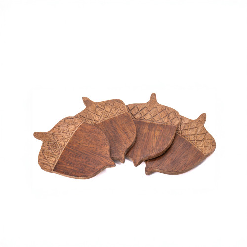 Acorn Coasters Set of 4