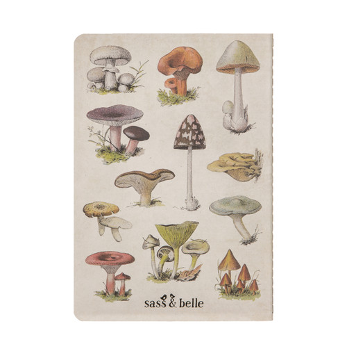 Vintage Mushrooms A5 Notebook