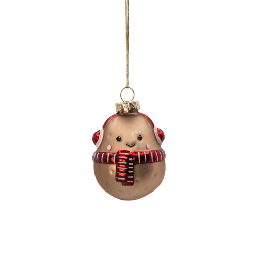 Happy Potatoes Shaped Baubles - Assorted
