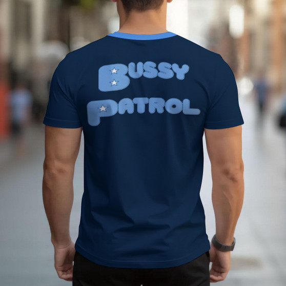 BUSSY PATROL Men's T-shirt | Birdseye Bussy Brand Co