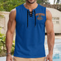 Bussy University Varsity Apparel Men's Tank Top With Drawstring