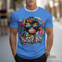 Bussy Boy Graffiti Style Men's T-shirt | Birdseye
