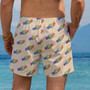 Bussy Boy Rainbow Style Men's Beach Shorts