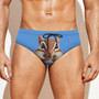 Chipmunk Men'S Drawstring Swim Briefs -Swim Trunks