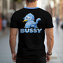 BUSSY BRAND CO "BUSSY" Men's T-shirt   (BLACK)