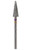 FREZA PURPLE CONE CARBIDE NAIL BIT FOR LEFT-HANDED  6MM