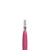 Manicure pusher Gummy with silicone handle UNIQ 10 TYPE 5 (rounded narrow pusher and straight blade)