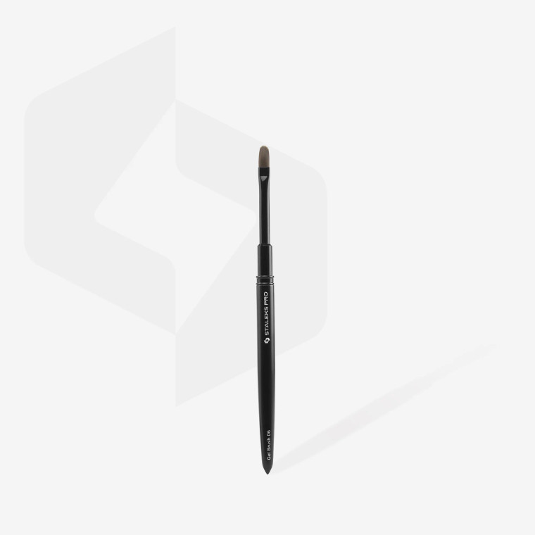 Brush for gel EXPERT width 6 mm/length 11 mm