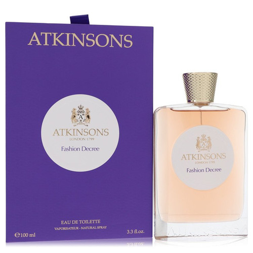 Fashion Decree by Atkinsons Eau De Toilette Spray 3.3 oz for Women