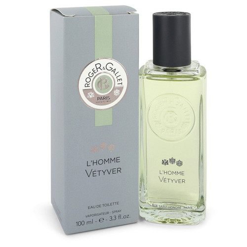 Roger & Gallet L'Homme Vetyver by Roger & Gallet Eau De Toilette Spray 3.3 oz for Men