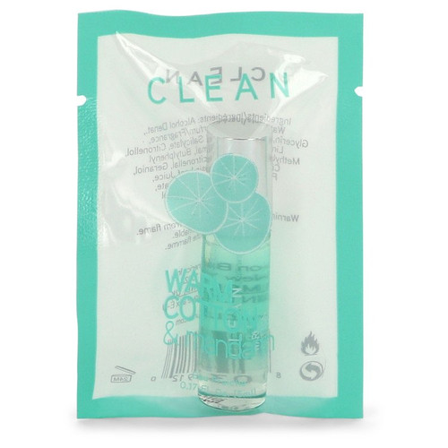 Clean Warm Cotton & Mandarine by Clean Mini Eau Fraiche .17 oz for Women