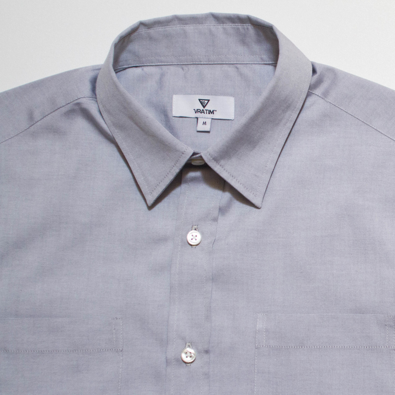 The Vraim Button Up Azure Blue Vratim Although specializing in serving the greek. vratim