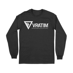 The Vratim Logo Longsleeve T-Shirt - Black The Vratim Logo Longsleeve T-Shirt - Black